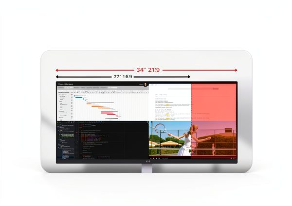 LG 34U530A UltraWide Monitor 34 Inch HDR 400 100Hz-5