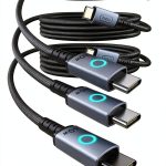 Nylon Braided USB C Cable 60W Fast Charging 480Mbps Data-0