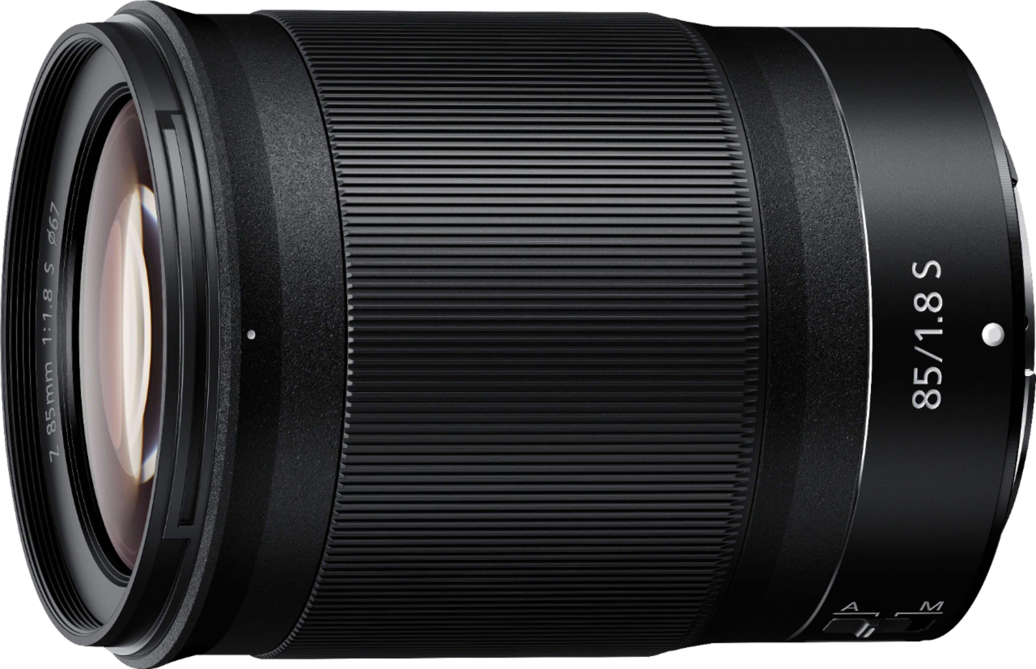 Nikon NIKKOR Z 85mm f/1.8 S lens mounted on a Z-series camera