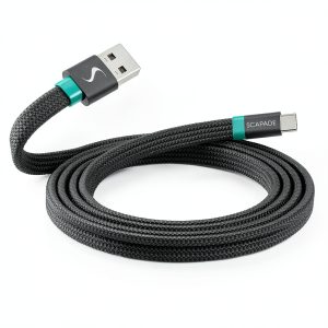 Scapade MagLink USB C to USB A Magnetic Flat Cable-0