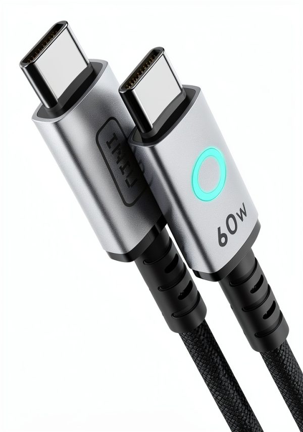 Nylon Braided USB C Cable 60W Fast Charging 480Mbps Data-6