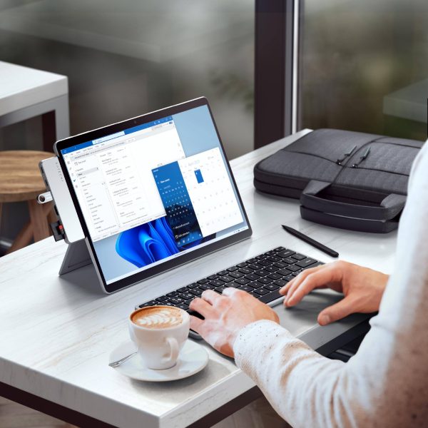 Satechi Dual USB-C Hub Surface Pro 9 Workstation Ports-5