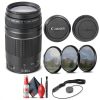 Canon EF 75 300mm f/4 5.6 III Lens Bundle with Filter Kit-1