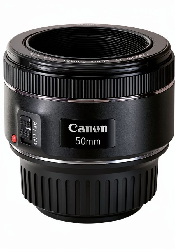 Canon EF 50mm f18 STM Lens for DSLR Cameras Black-2