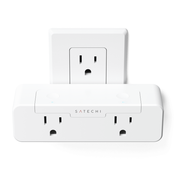 Satechi Dual Smart Outlet Remote Control Power Monitoring-7