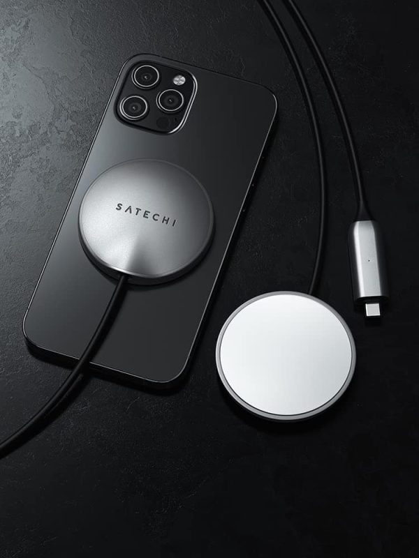 Satechi USB-C Magnetic Wireless Charging Cable iPhone 12 13-5