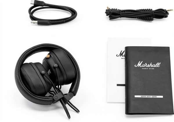 Marshall Major IV Wireless On Ear Headphones Foldable Design-14