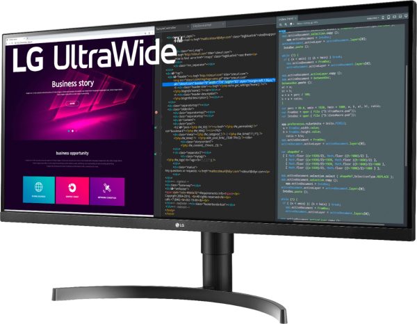 LG 34 Inch UltraWide WQHD Monitor Refurbished Gaming Work-1