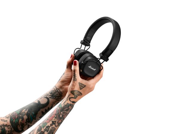 Marshall Major IV Wireless On Ear Headphones Foldable Design-10