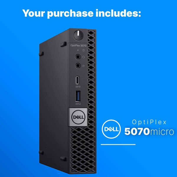 Dell OptiPlex 5070 Micro Computer Intel i7 Windows 11 Pro-1