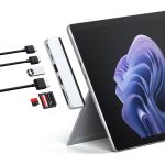 Satechi Dual USB-C Hub Surface Pro 9 Workstation Ports-0