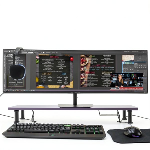 Deco Gear 49 Super Ultrawide Curved Monitor 144Hz HDR400-9
