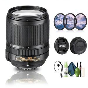 Nikon AF S DX NIKKOR 18 140mm Lens Bundle with VR-0