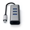 Satechi Type C USB Hub Ethernet Aluminum 3 Port Laptop-4