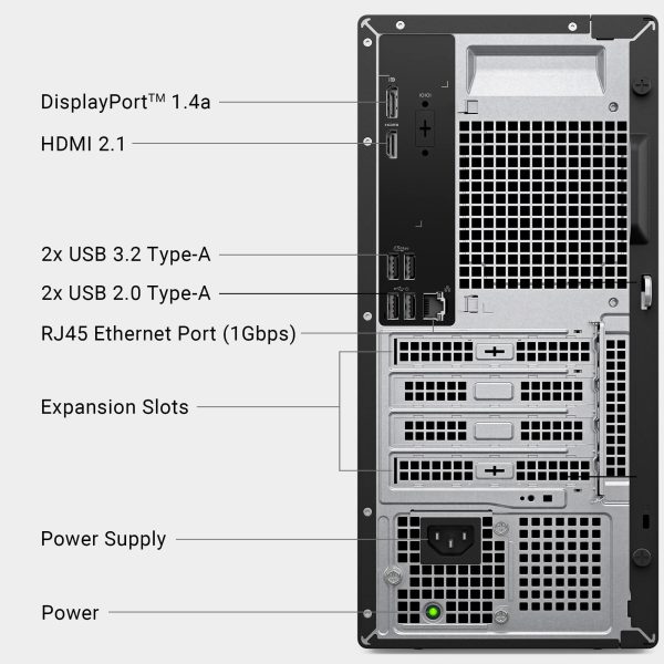 Dell Desktop Intel Core Ultra 5 16GB Memory 1TB Storage-8