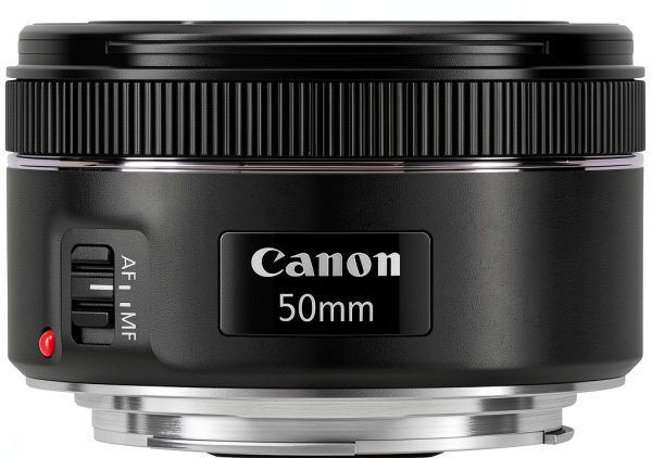 Canon EF 50mm f18 STM Lens for DSLR Cameras Black-1