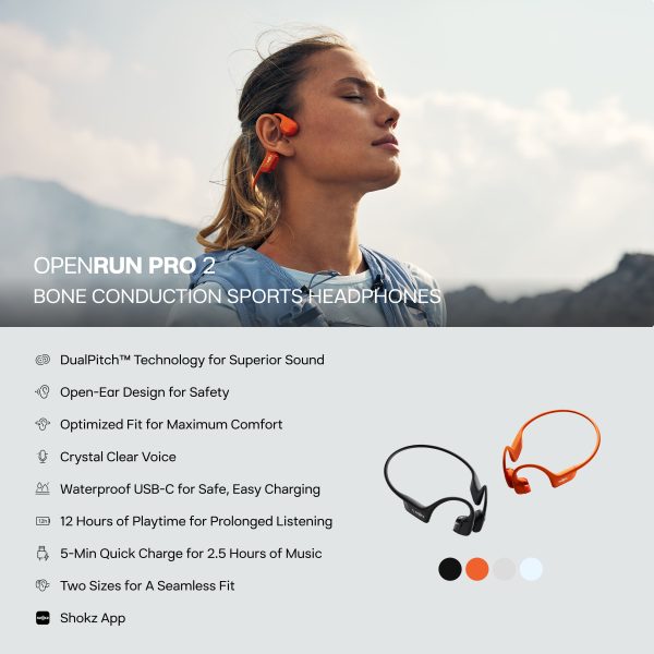 Shokz OpenRun Pro 2 Mini Wireless Bone Conduction Sports-10