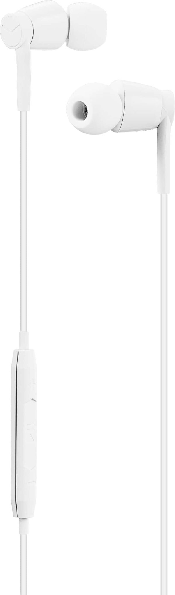 Insignia Lightning Wired Earbuds White In-Ear Design-0