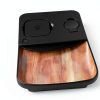 AT&T 3-in-1 Wood Grain Power Tray Wireless Charging Station-2