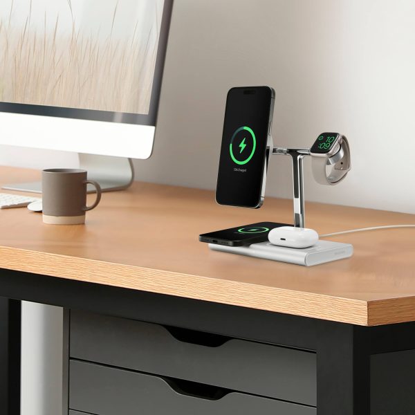 Insignia 4-in-1 Qi2 Wireless Charging Stand Fast Charge-5