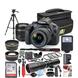 Canon T7 EOS Rebel DSLR Camera 18-55mm Lens Kit-0