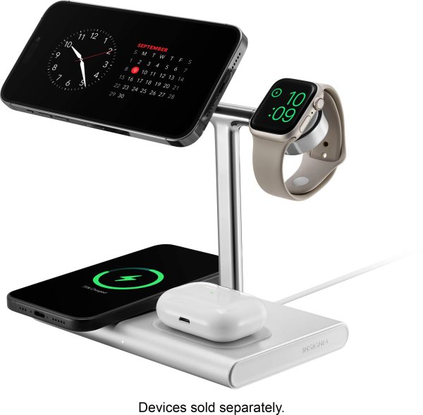 Insignia 4-in-1 Qi2 Wireless Charging Stand Fast Charge-3