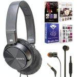 Sony MDR ZX110NC Noise Canceling On Ear Headphones Black-0