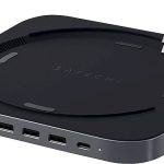 Satechi Type C Aluminum Hub for Mac Mini Ports Stand-0