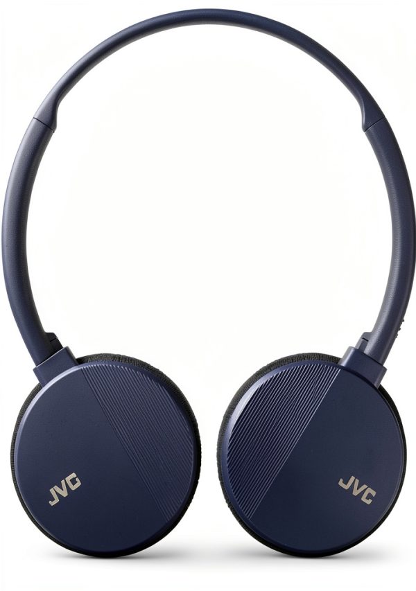 JVC FLATS Wireless On Ear Headphones Black Blue Audio-0