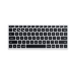 Satechi Slim X1 Bluetooth Backlit Keyboard for Mac Silver-0