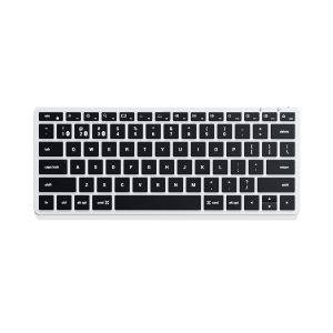 Satechi Slim X1 Bluetooth Backlit Keyboard for Mac Silver-0