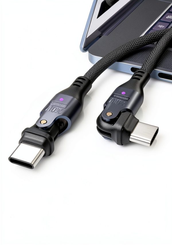 USB C Cable Fast Charging Nylon Braided 240W Power-1