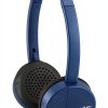 JVC FLATS Wireless On Ear Headphones Black Blue Audio-2