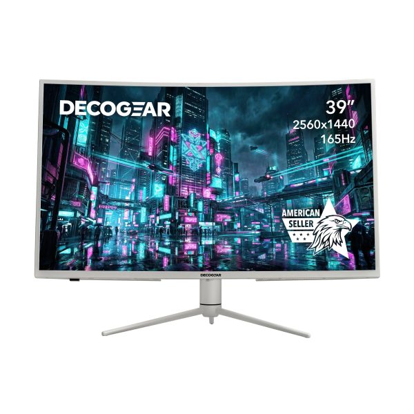 Deco Gear 39 Inch Curved Gaming Monitor 1440p 165Hz HDR400-0