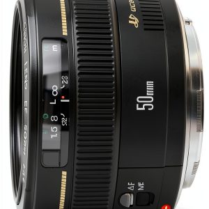 Canon EF 50mm F1.4 USM Lens for EOS DSLR Cameras Black-0