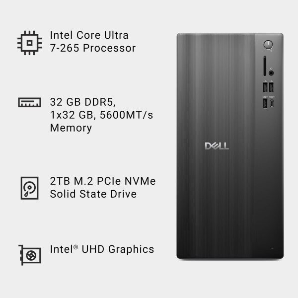 Dell Desktop Intel Core Ultra AI Performance Compact Design-9