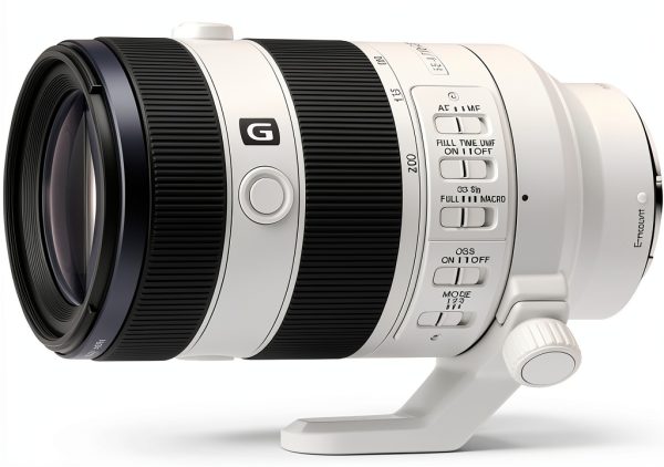 Sony FE 70 200mm F4 Macro G OSS II Lens Gray White-0