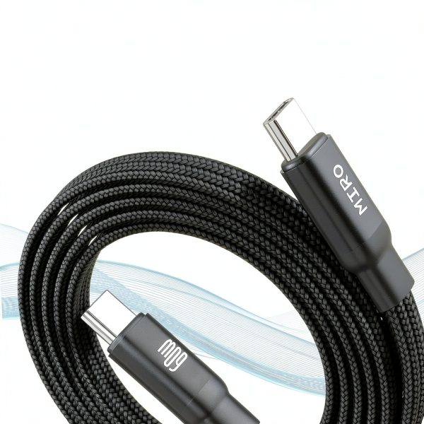 Magloop Magnetic Charging Cable Fast 60W Tangle Free-1