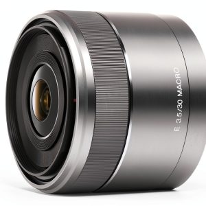 Sony 30mm f3.5 Macro Lens for NEX Cameras Silver-0