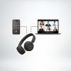 JVC Wireless Headphones Bluetooth 53 On Ear Black HAS59WB-5