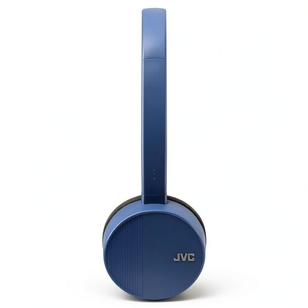 JVC FLATS Wireless On Ear Headphones Black Blue Audio-3