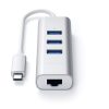 Satechi Type C USB Hub Ethernet Aluminum 3 Port Laptop-8