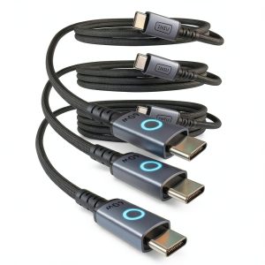 Nylon Braided USB C Cable 60W Fast Charging 3 Lengths-0