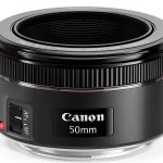 Canon EF 50mm f18 STM Lens for DSLR Cameras Black-0