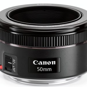 Canon EF 50mm f18 STM Lens for DSLR Cameras Black-0