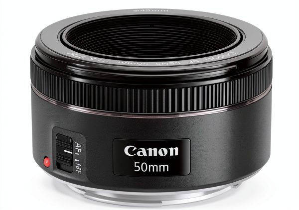 Canon EF 50mm f18 STM Lens for DSLR Cameras Black-0