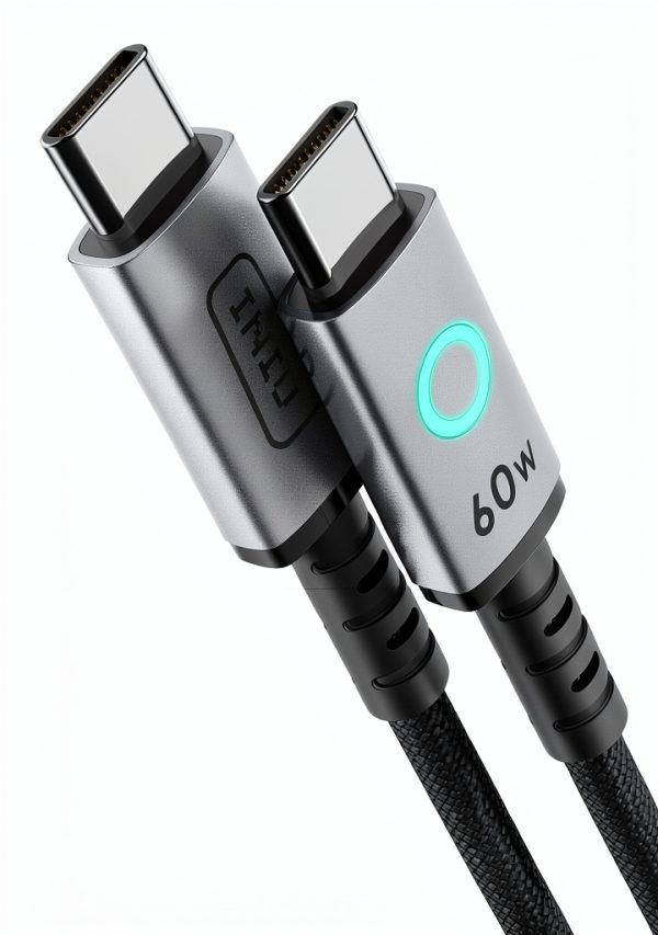 Nylon Braided USB C Cable 60W Fast Charging 3 Lengths-5