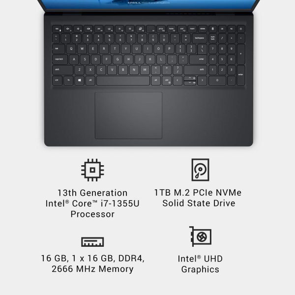 Dell Laptop 15.6 FHD Touchscreen Intel Core i7 16GB RAM-8