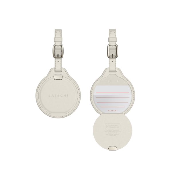 FindAll Luggage Tag Apple Find My Vegan Leather Travel-0