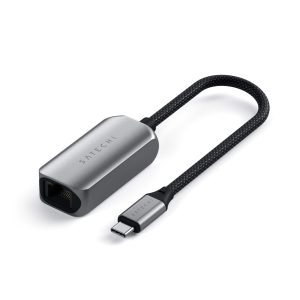 Satechi USB-C 2.5 Gigabit Ethernet Adapter Aluminum Fast-0